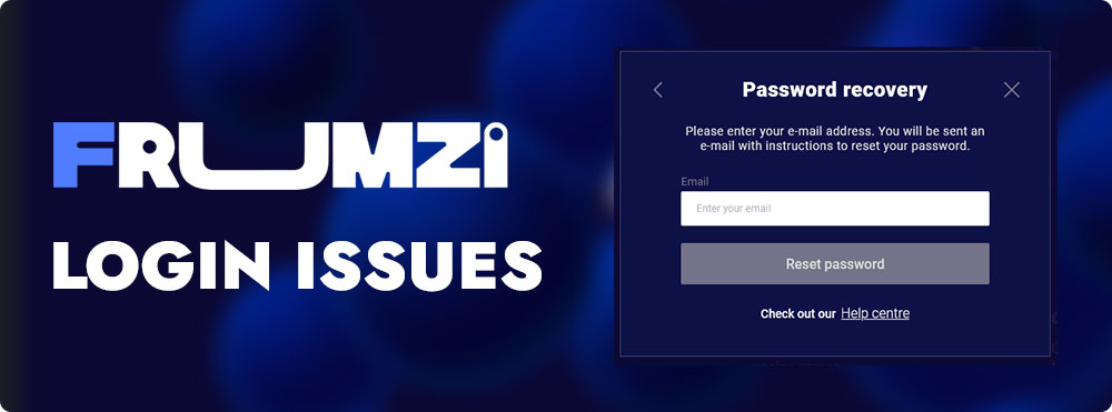 Frumzi Casino Login Issues